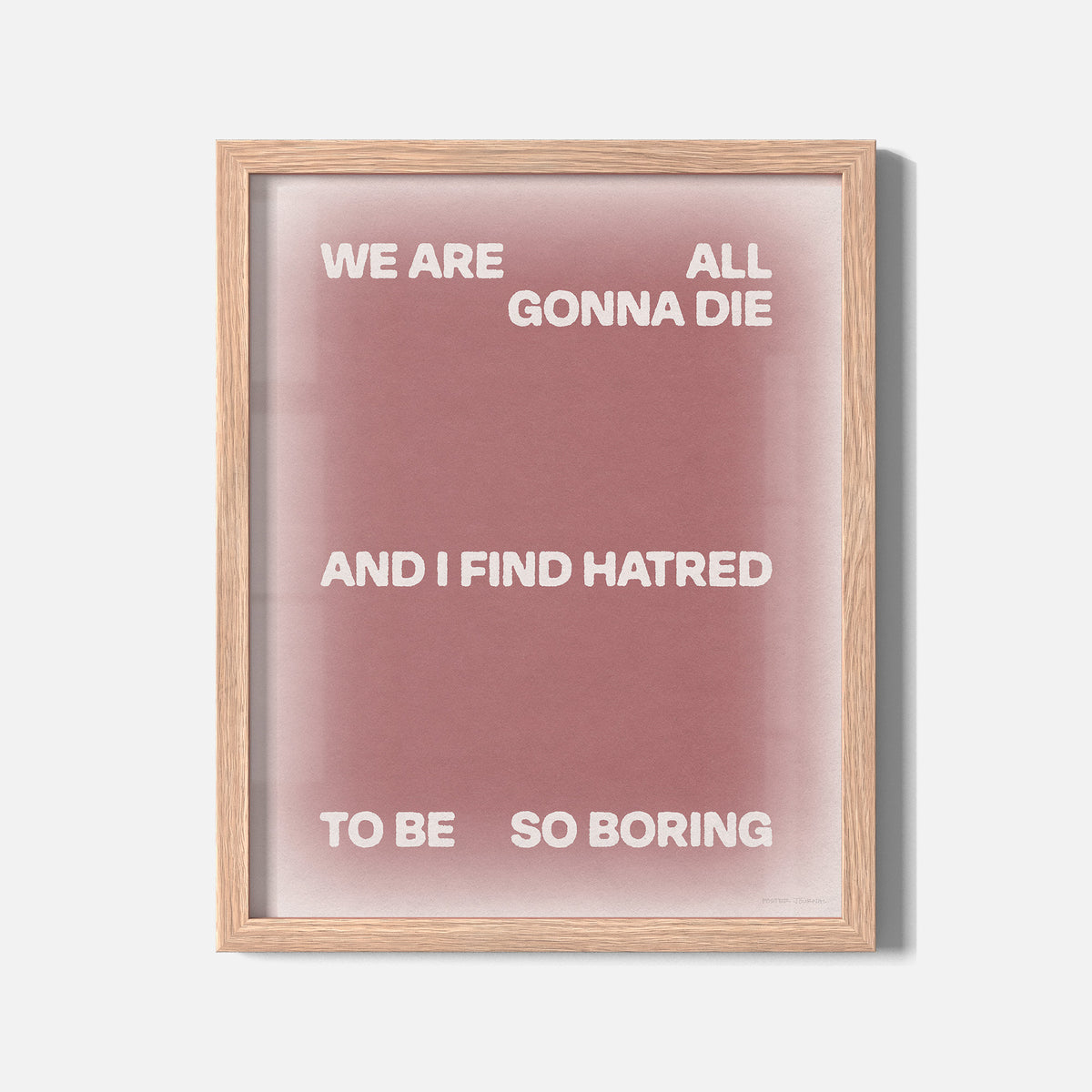 HATRED PRINT