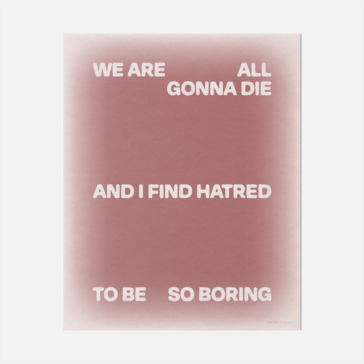 HATRED PRINT