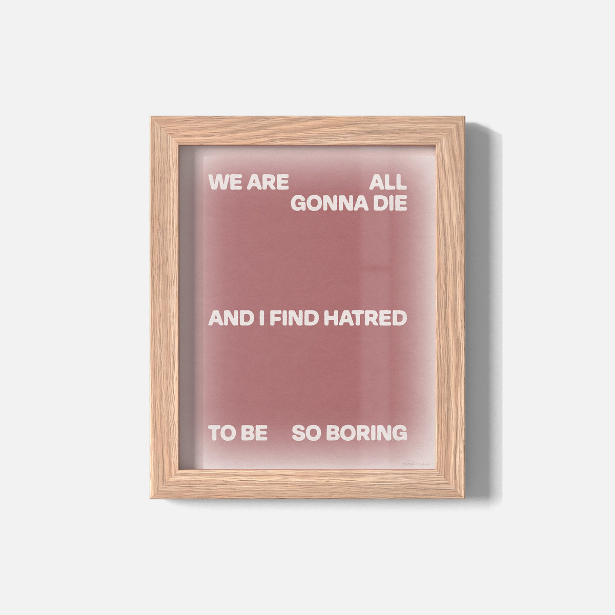 HATRED PRINT