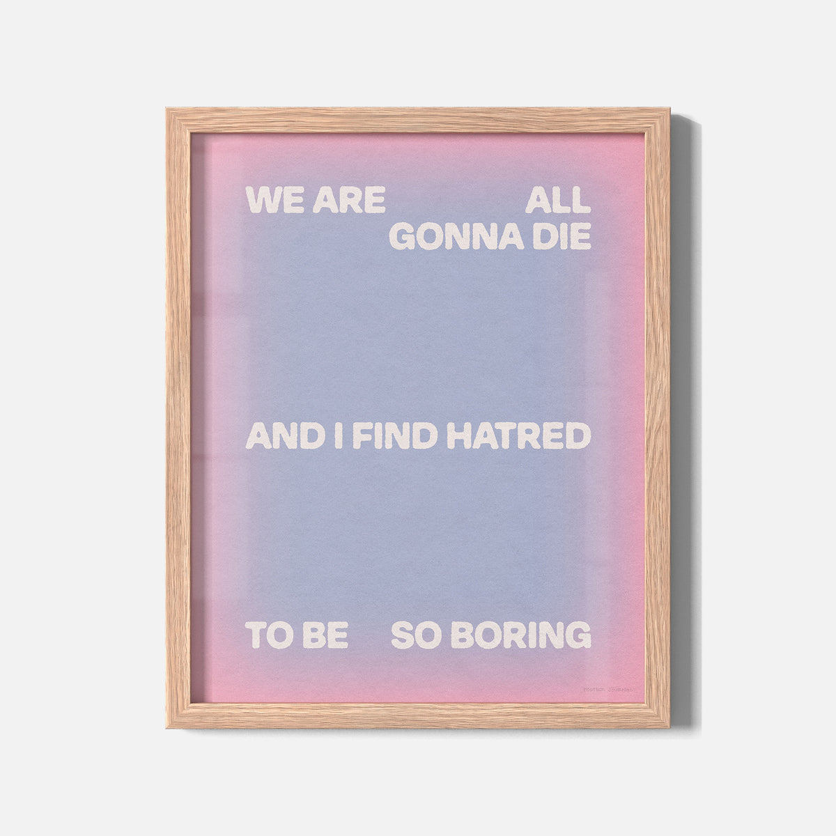 HATRED PRINT