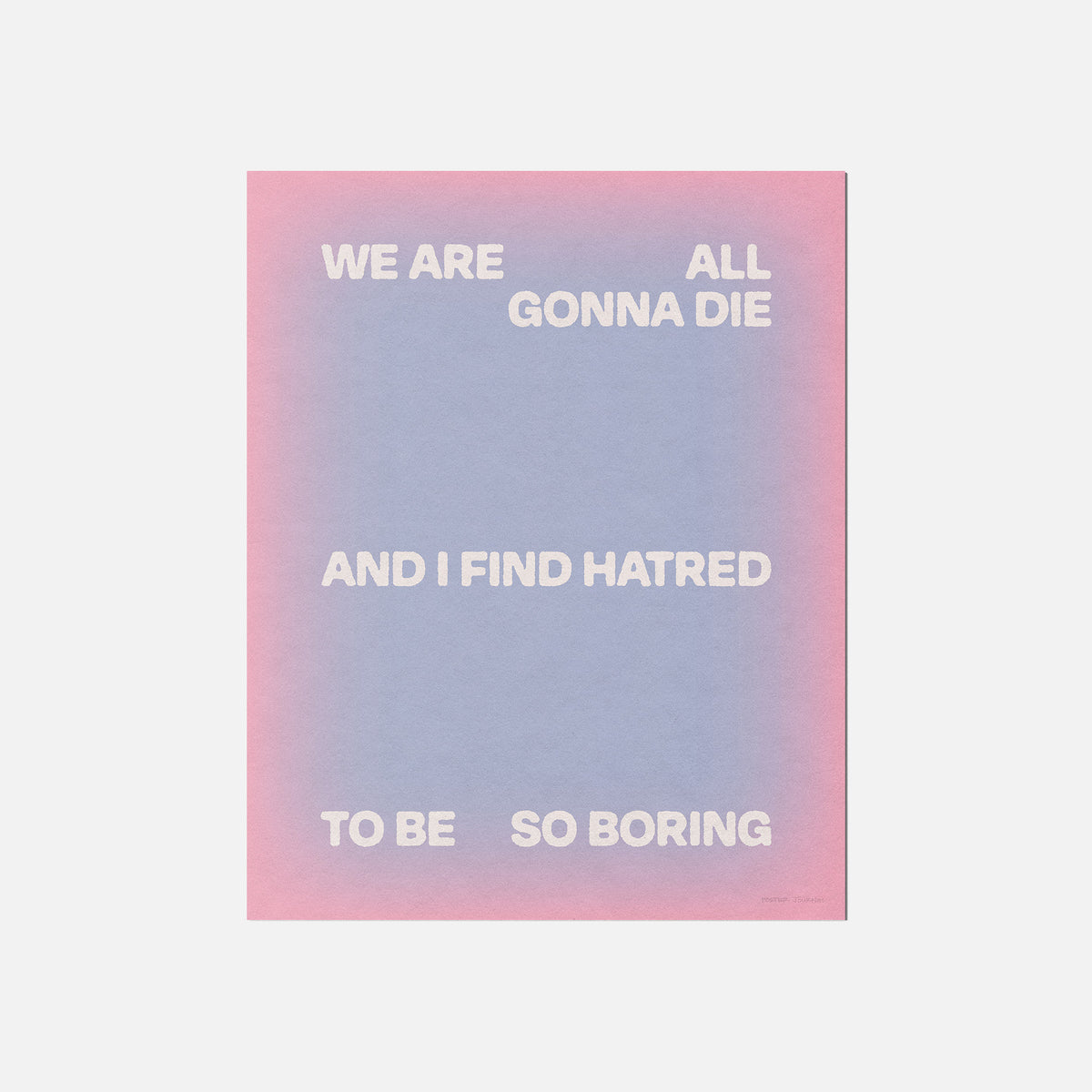 HATRED PRINT