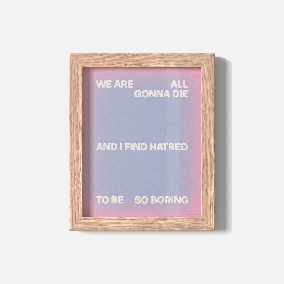 HATRED PRINT