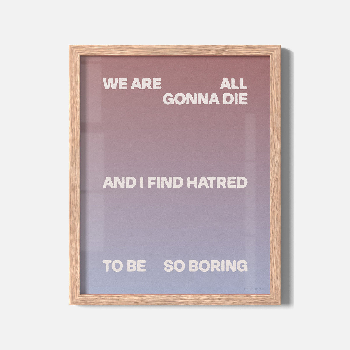 HATRED PRINT