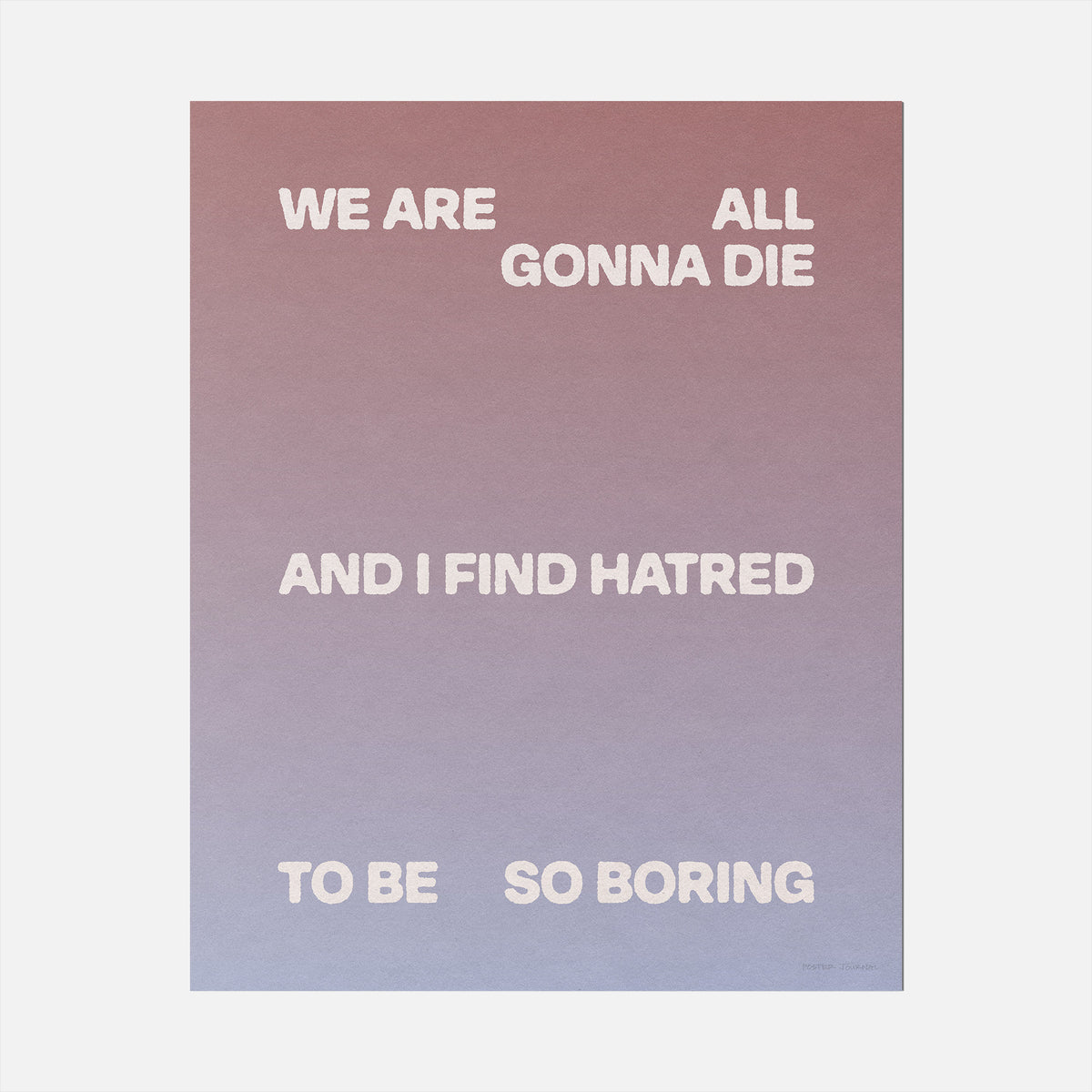 HATRED PRINT