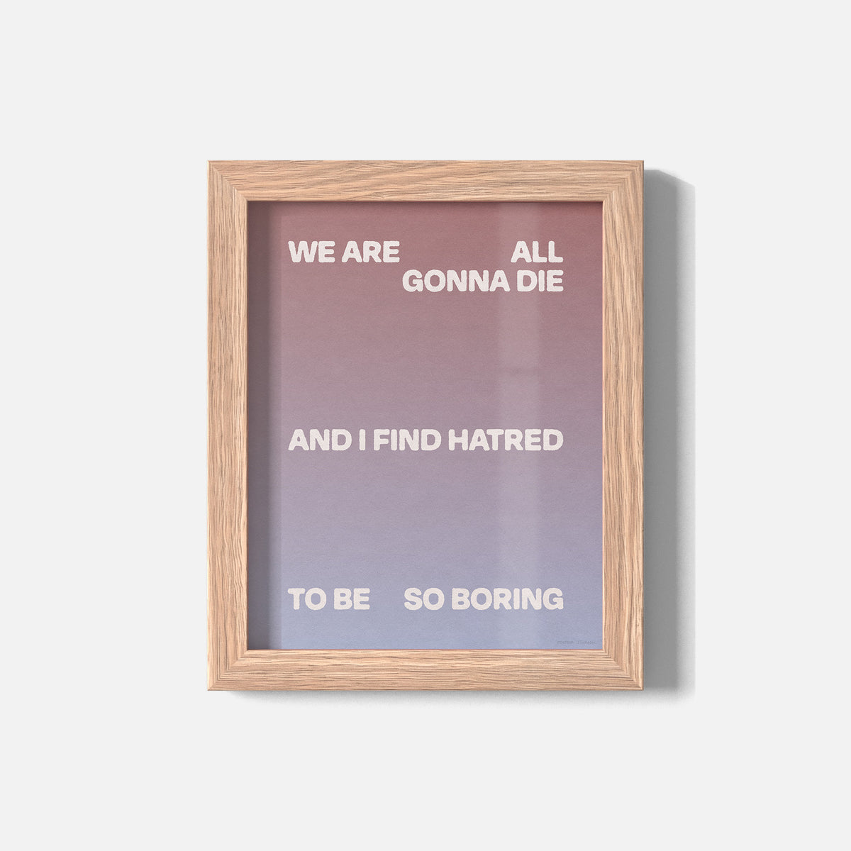 HATRED PRINT