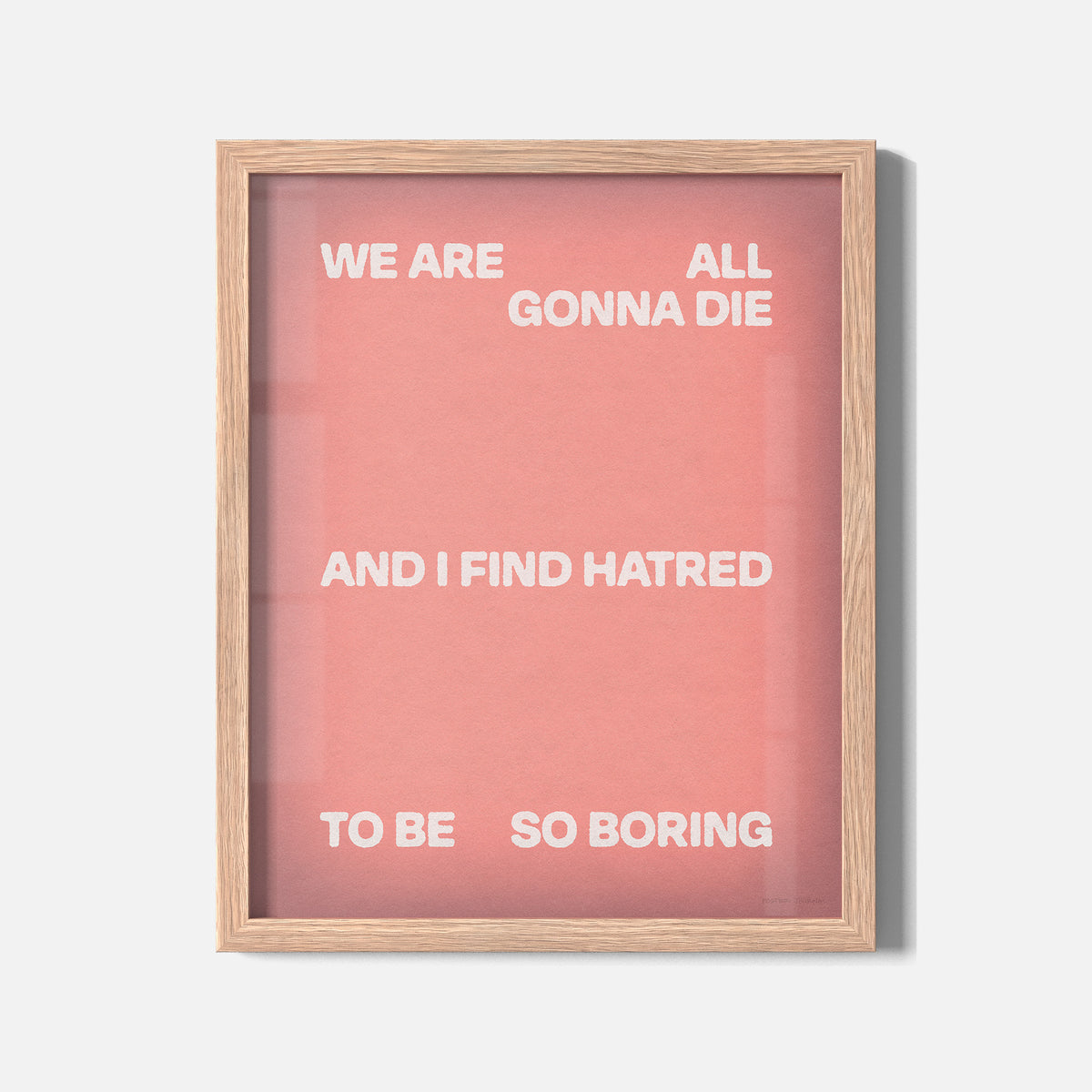 HATRED PRINT