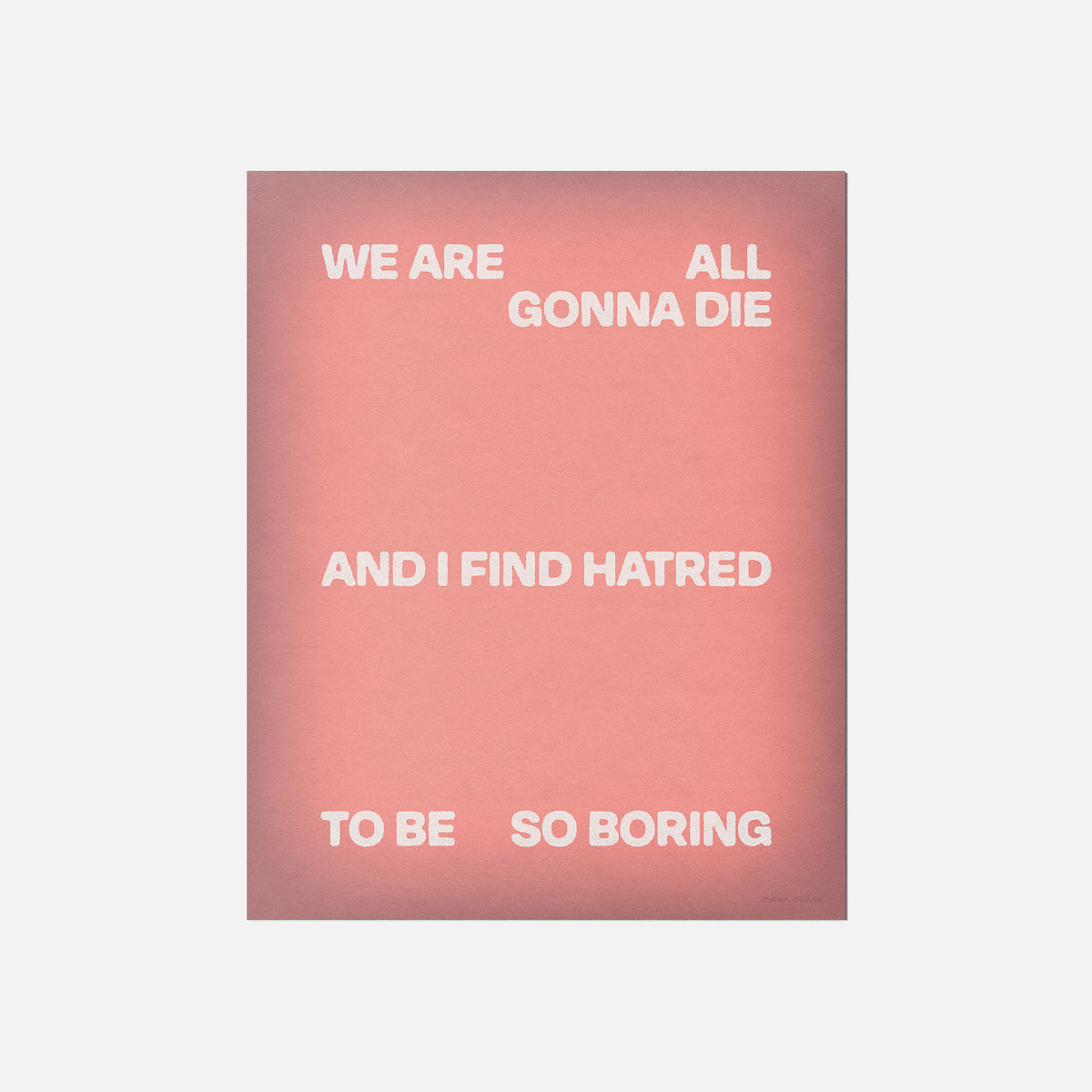 HATRED PRINT