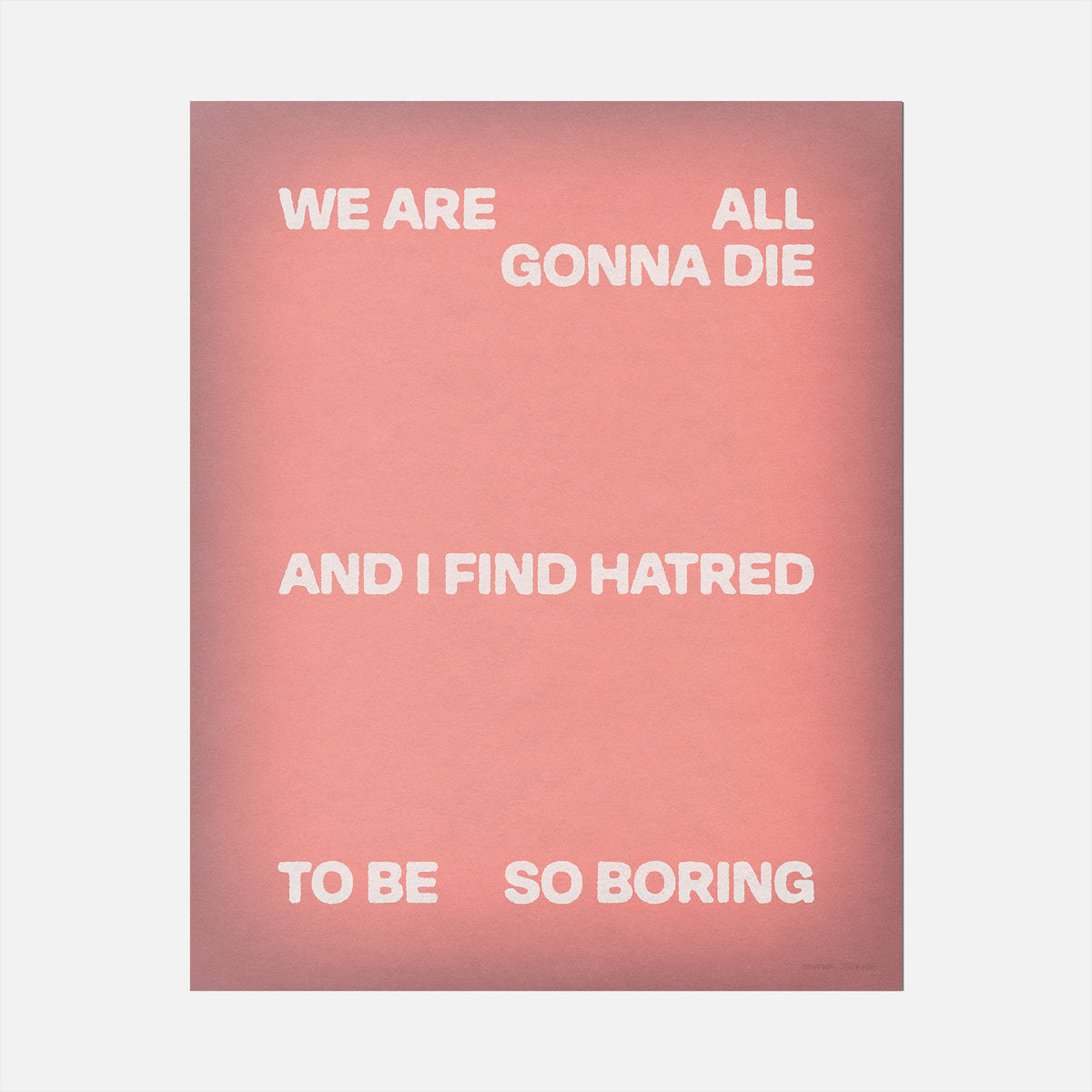 HATRED PRINT