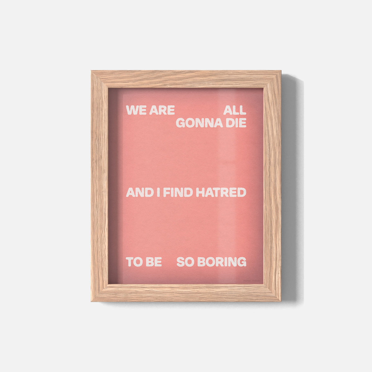 HATRED PRINT