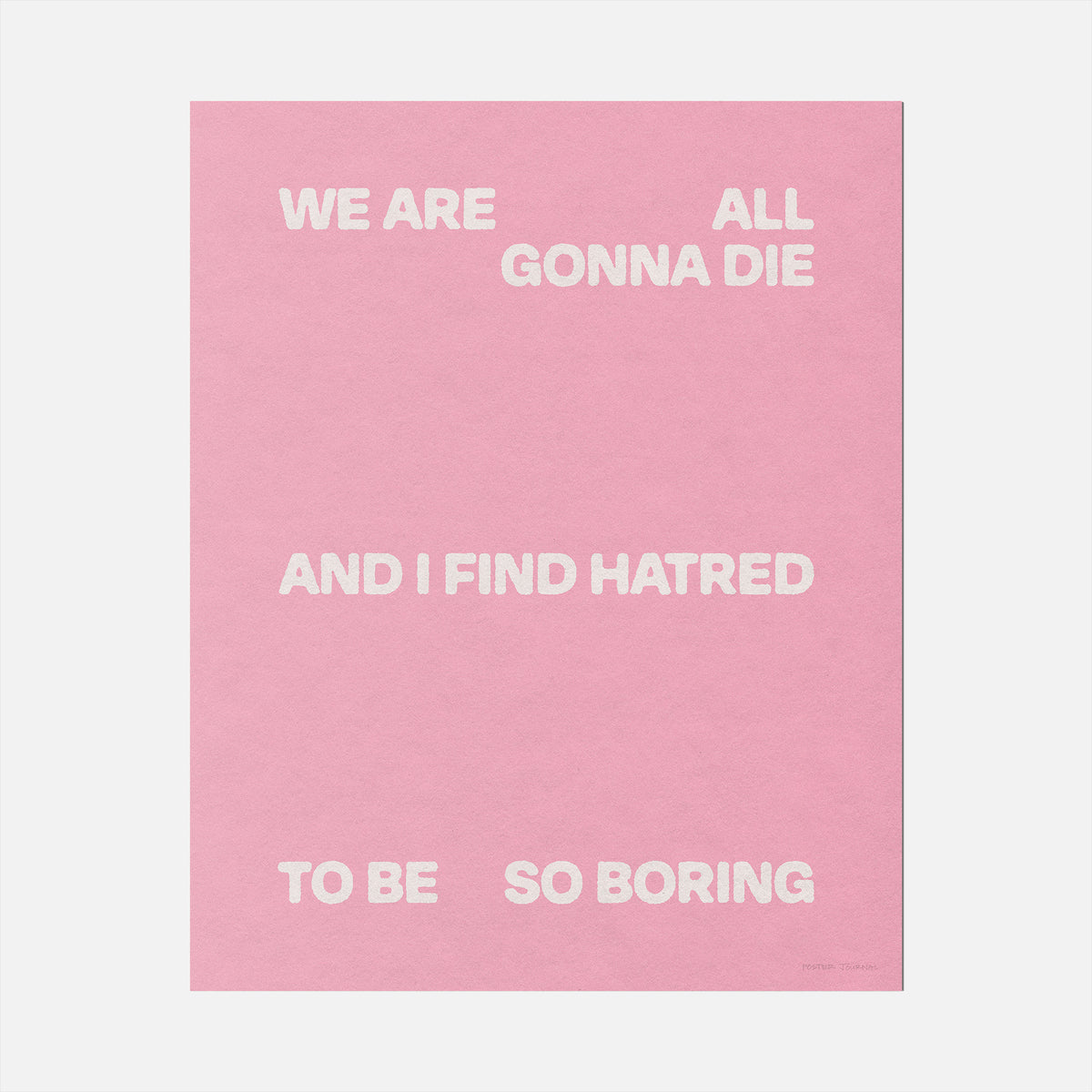HATRED PRINT