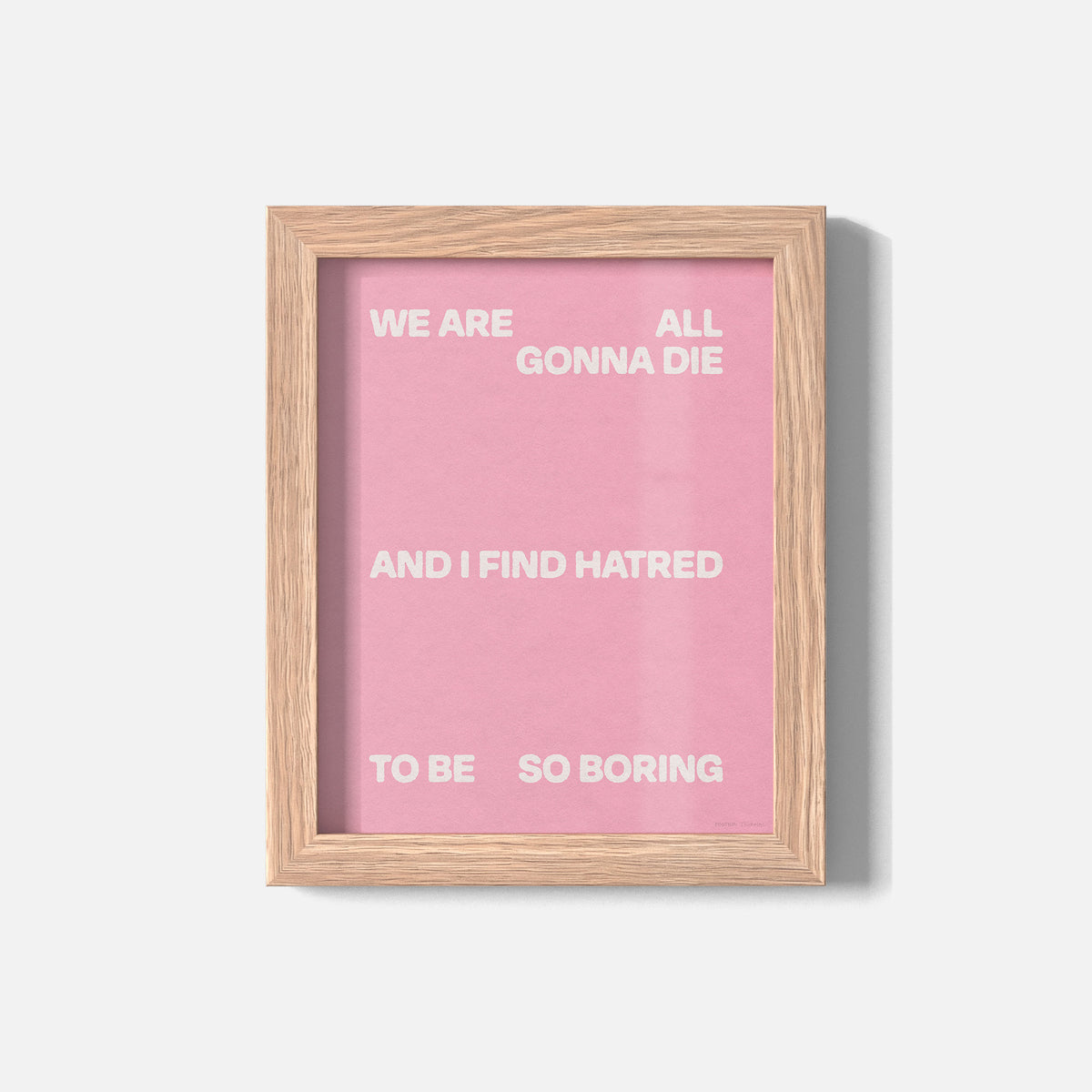 HATRED PRINT