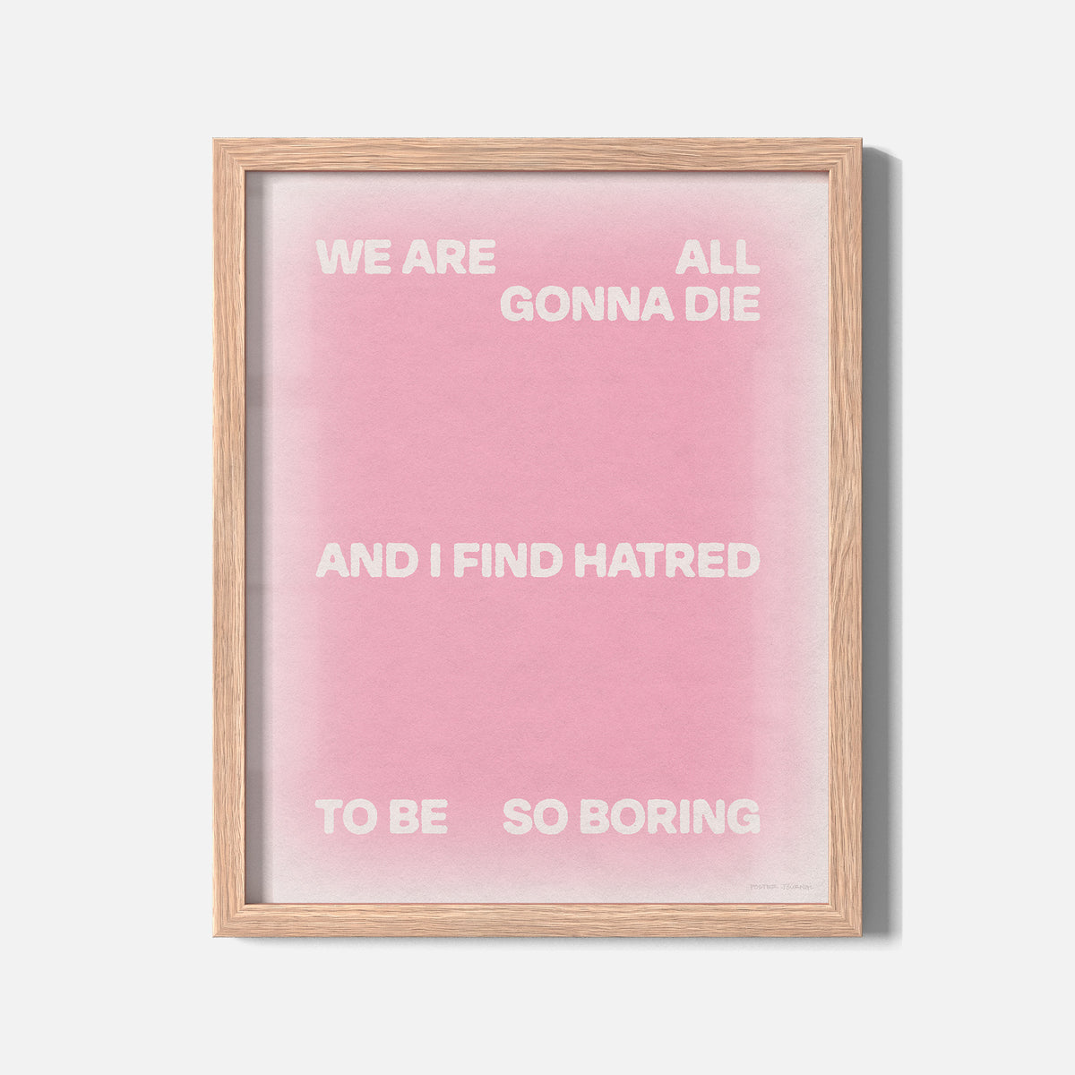 HATRED PRINT
