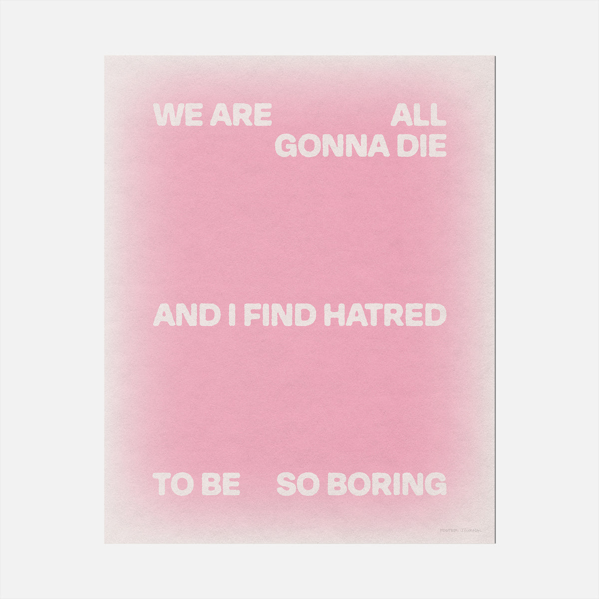 HATRED PRINT
