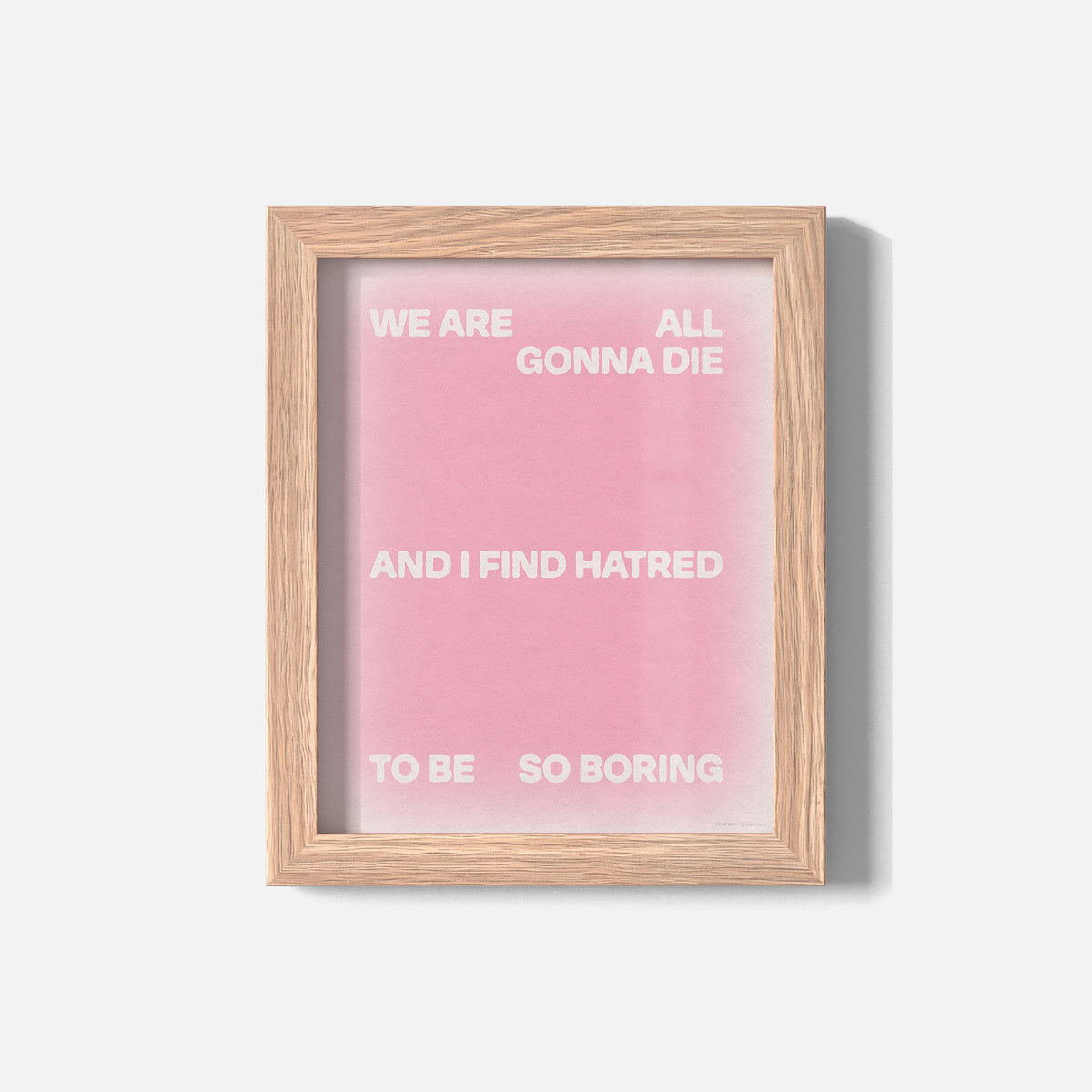 HATRED PRINT