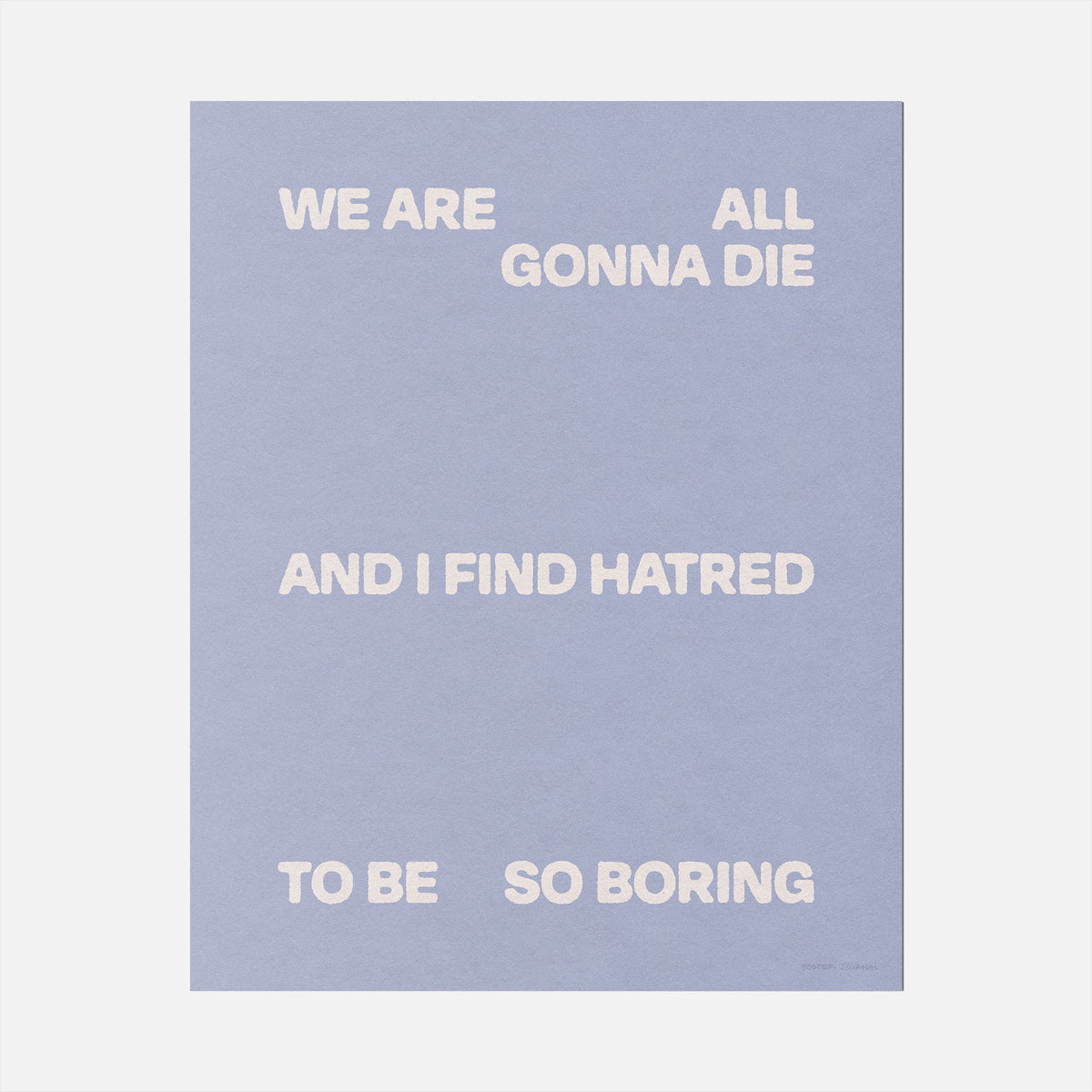 HATRED PRINT