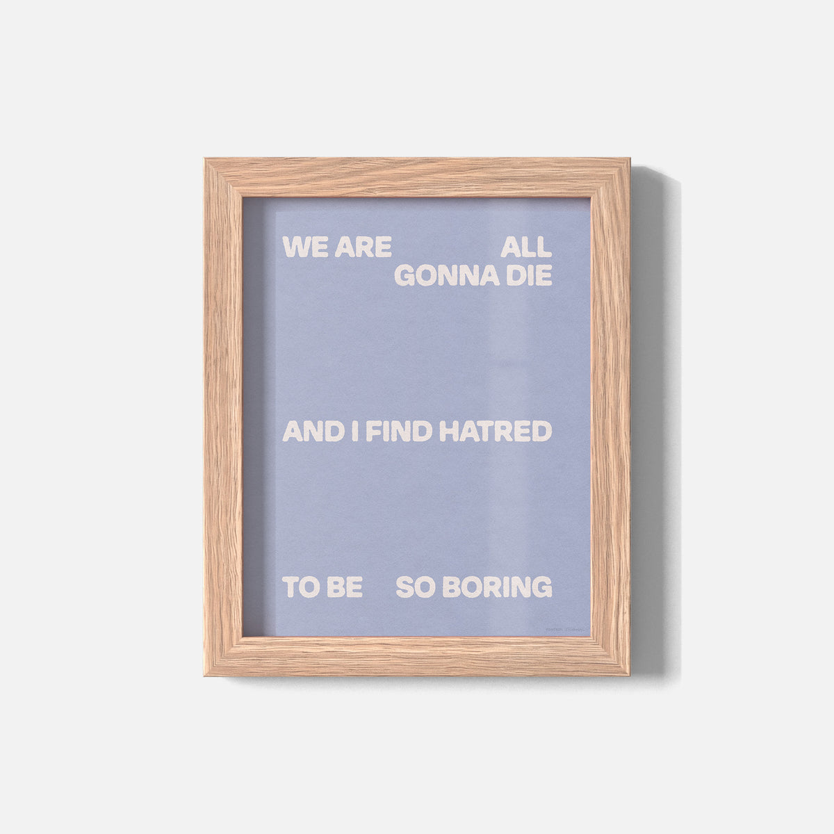 HATRED PRINT
