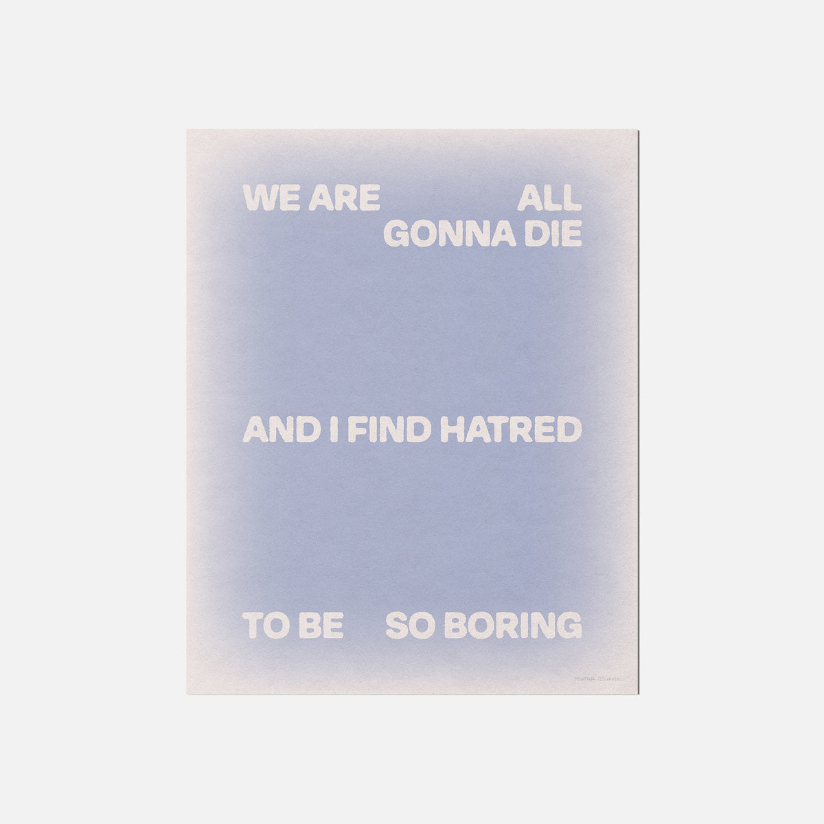 HATRED PRINT