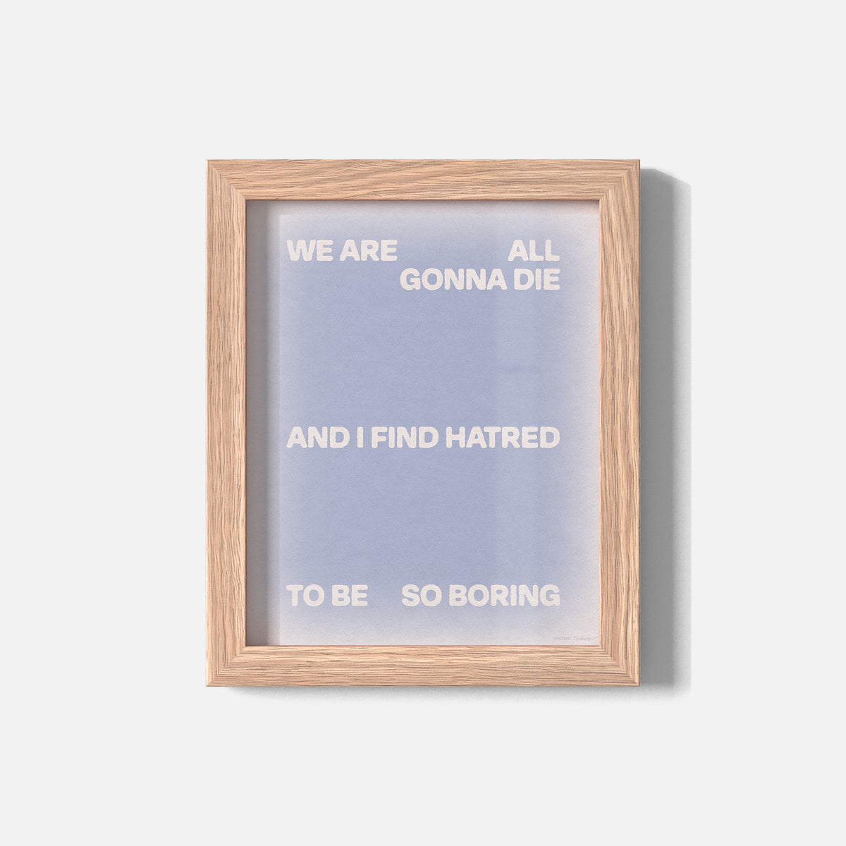 HATRED PRINT