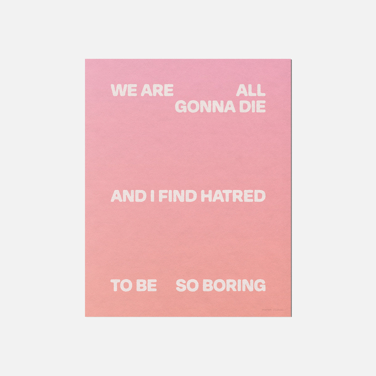 HATRED PRINT