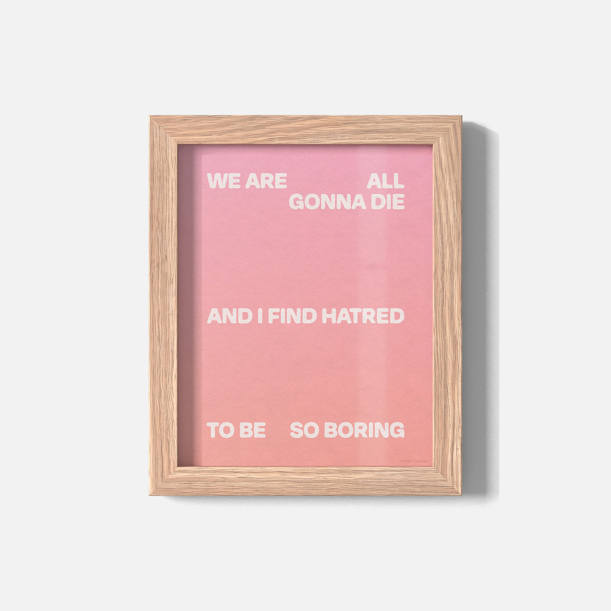 HATRED PRINT
