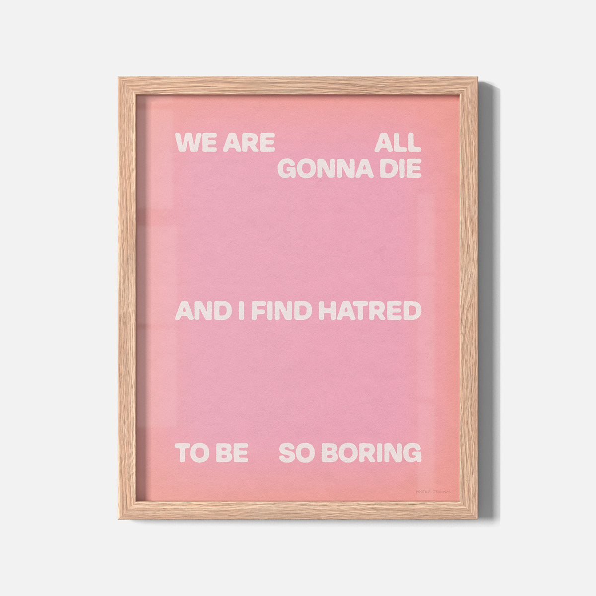 HATRED PRINT