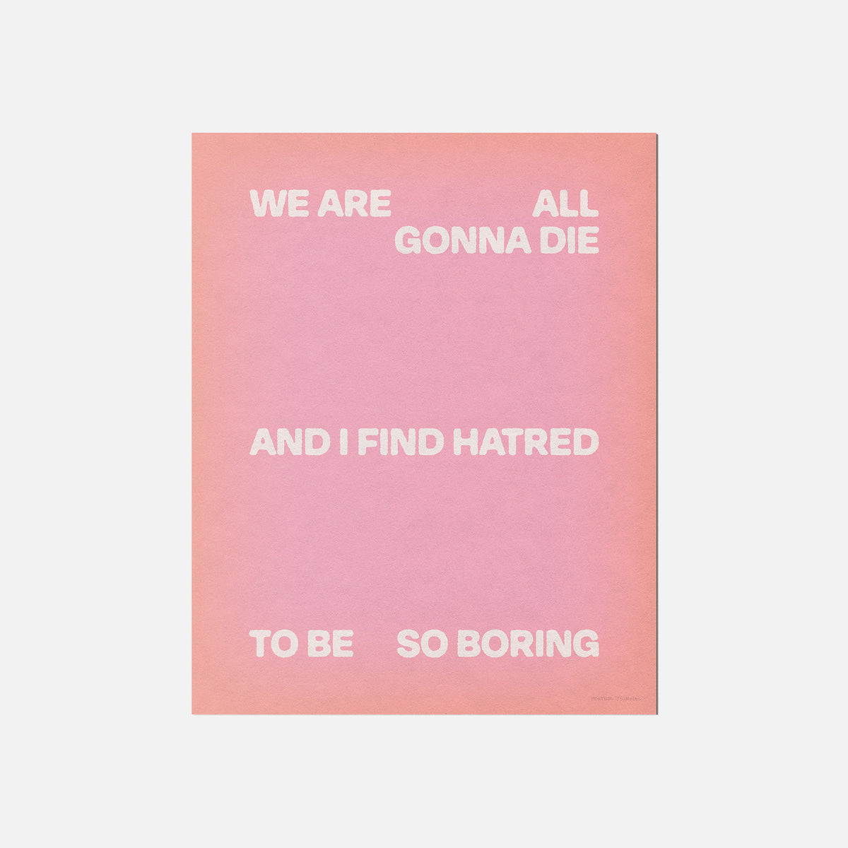 HATRED PRINT