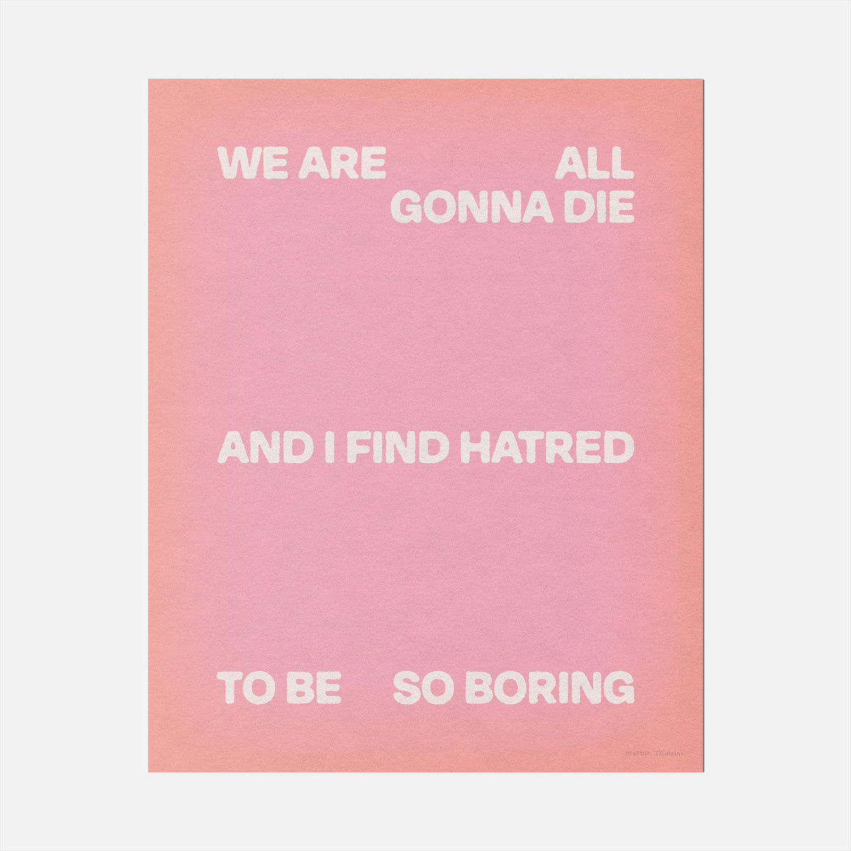 HATRED PRINT