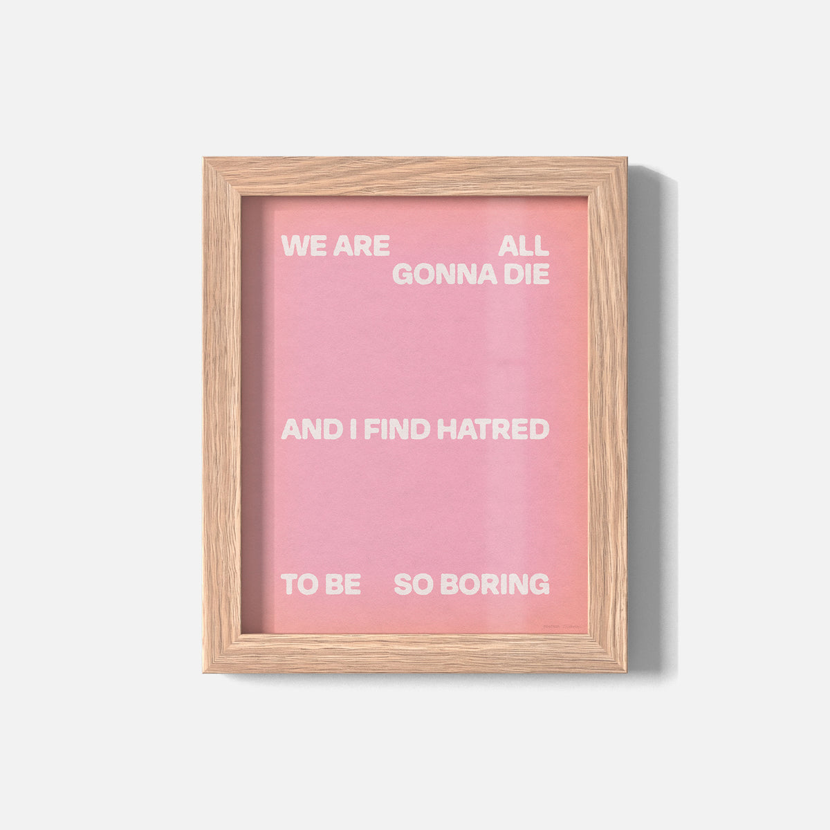HATRED PRINT