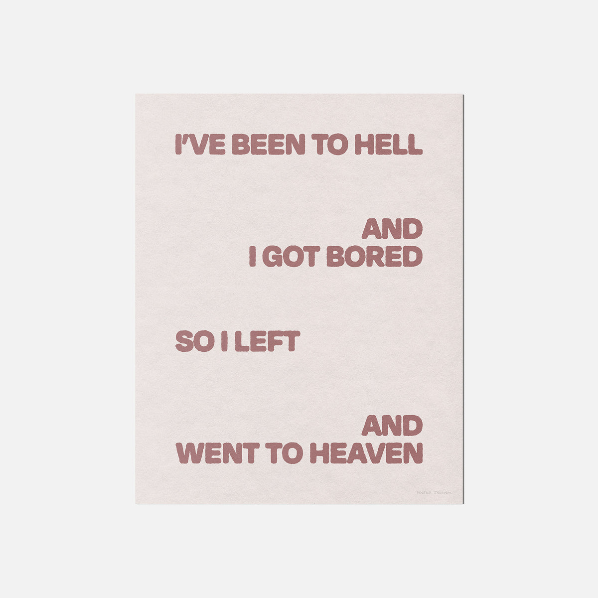 HEAVEN PRINT