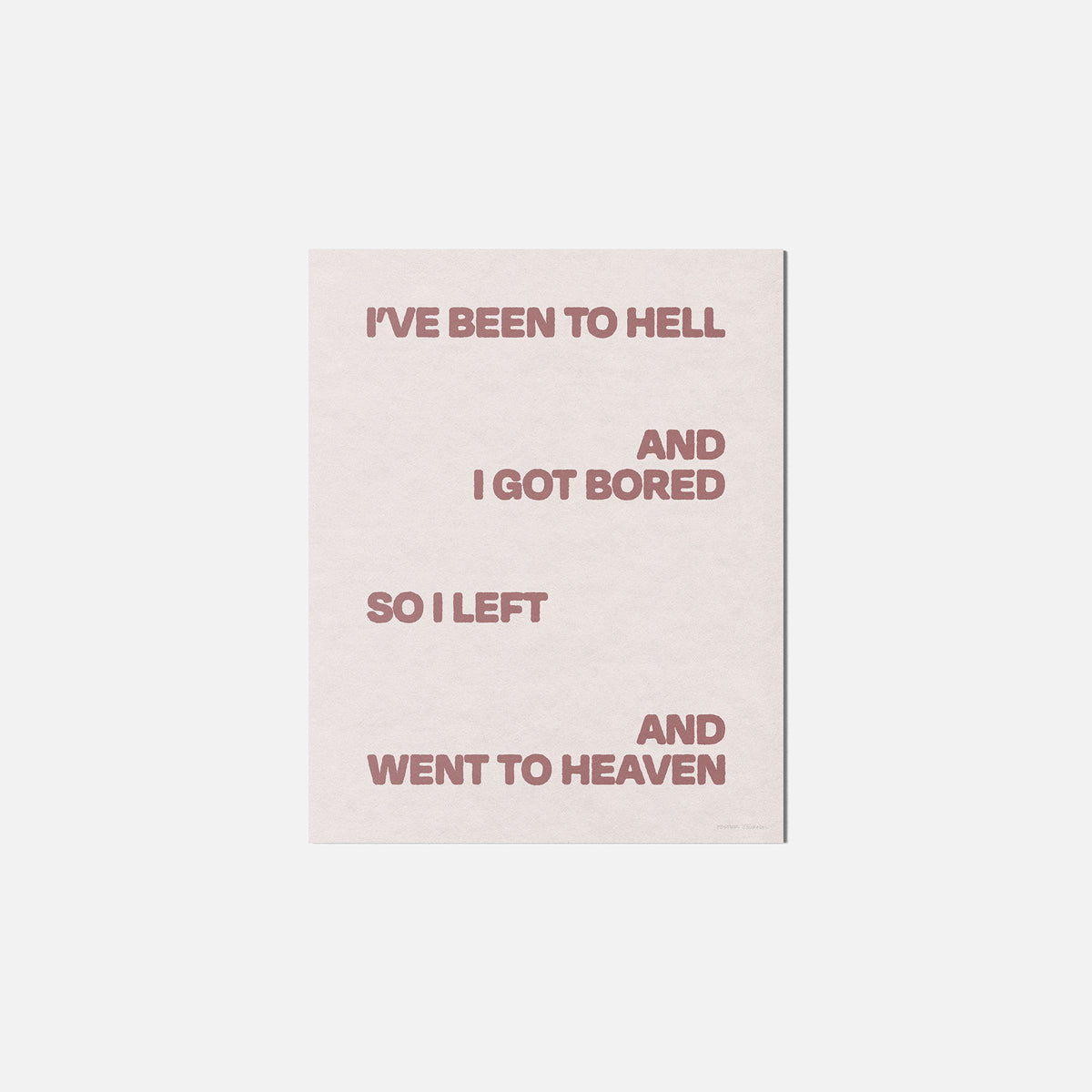 HEAVEN PRINT
