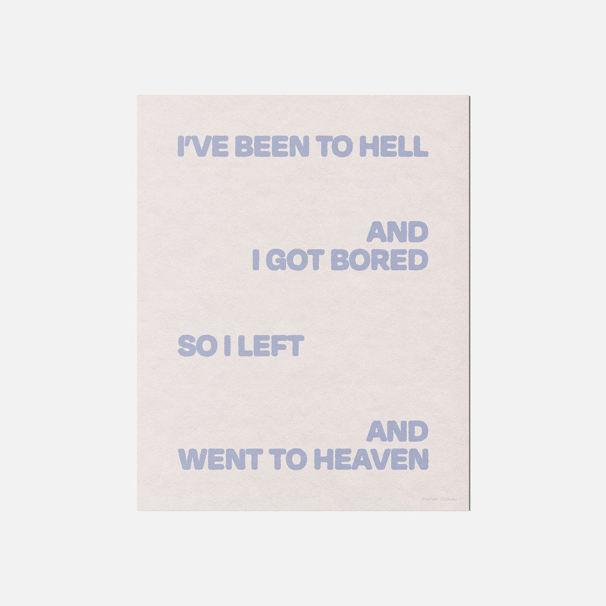 HEAVEN PRINT