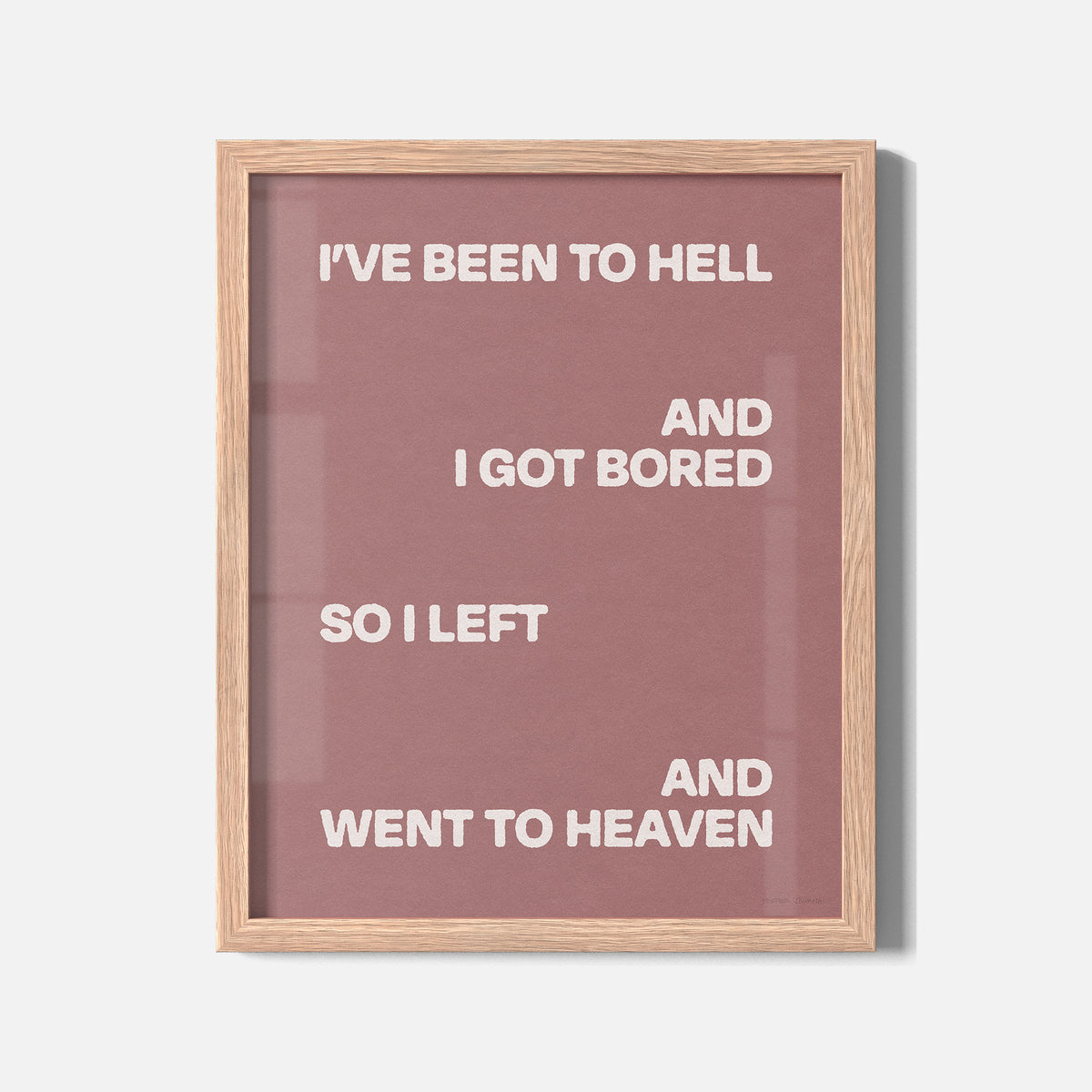HEAVEN PRINT