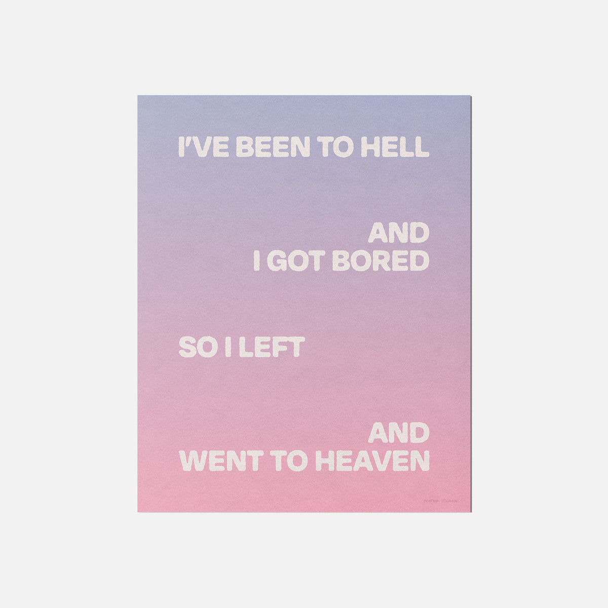 HEAVEN PRINT