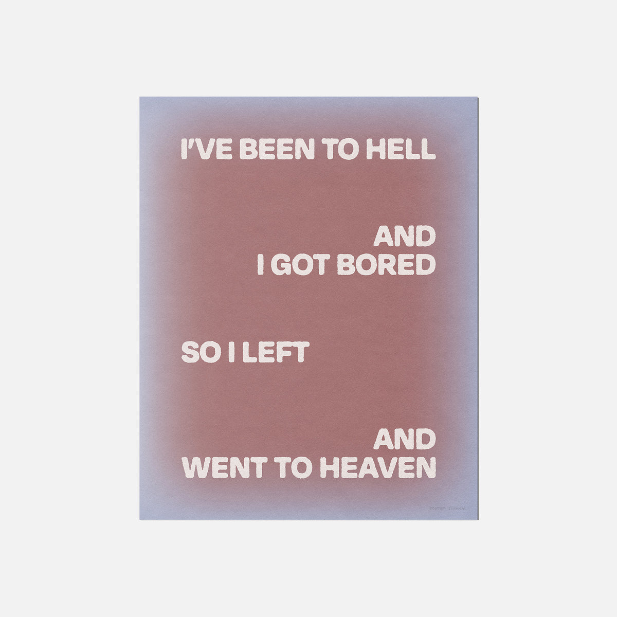 HEAVEN PRINT