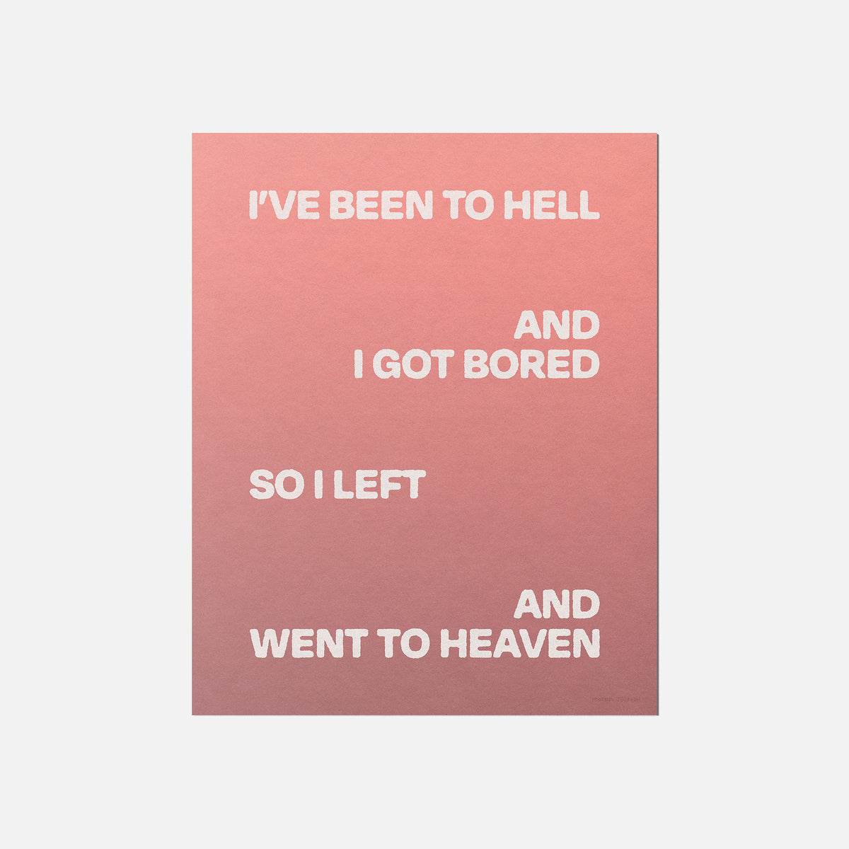 HEAVEN PRINT