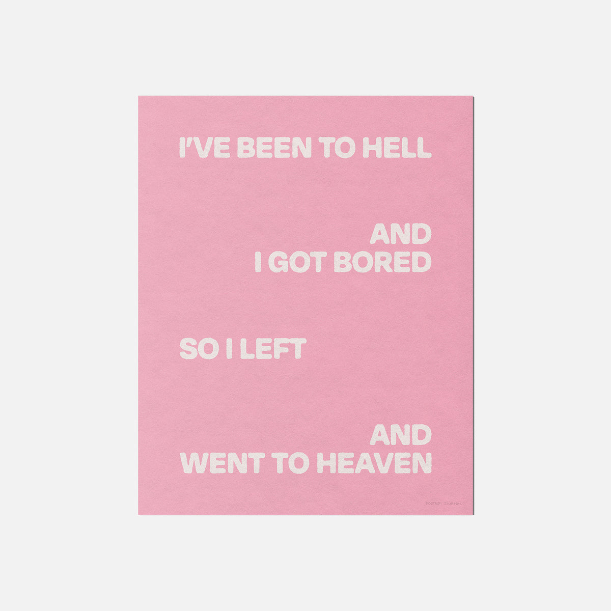 HEAVEN PRINT