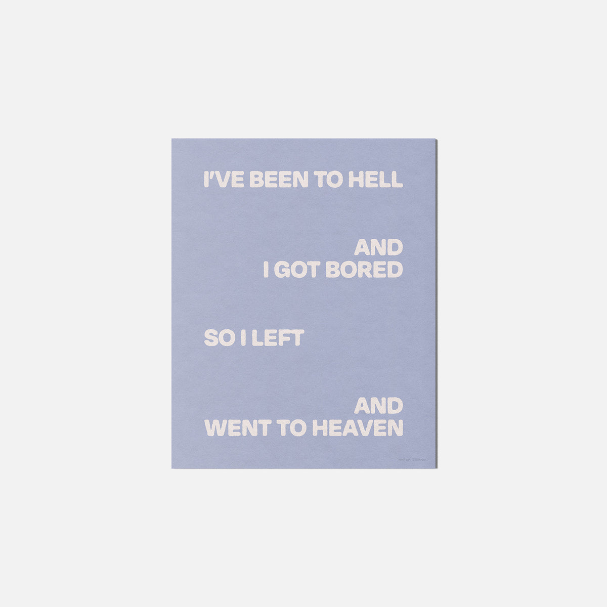 HEAVEN PRINT