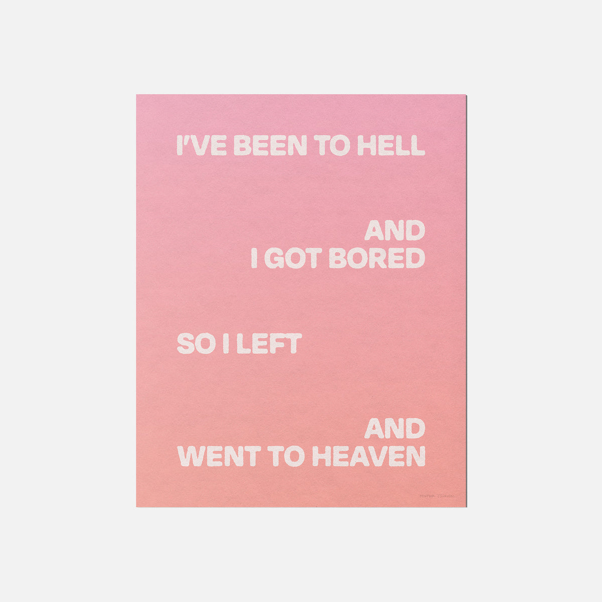 HEAVEN PRINT