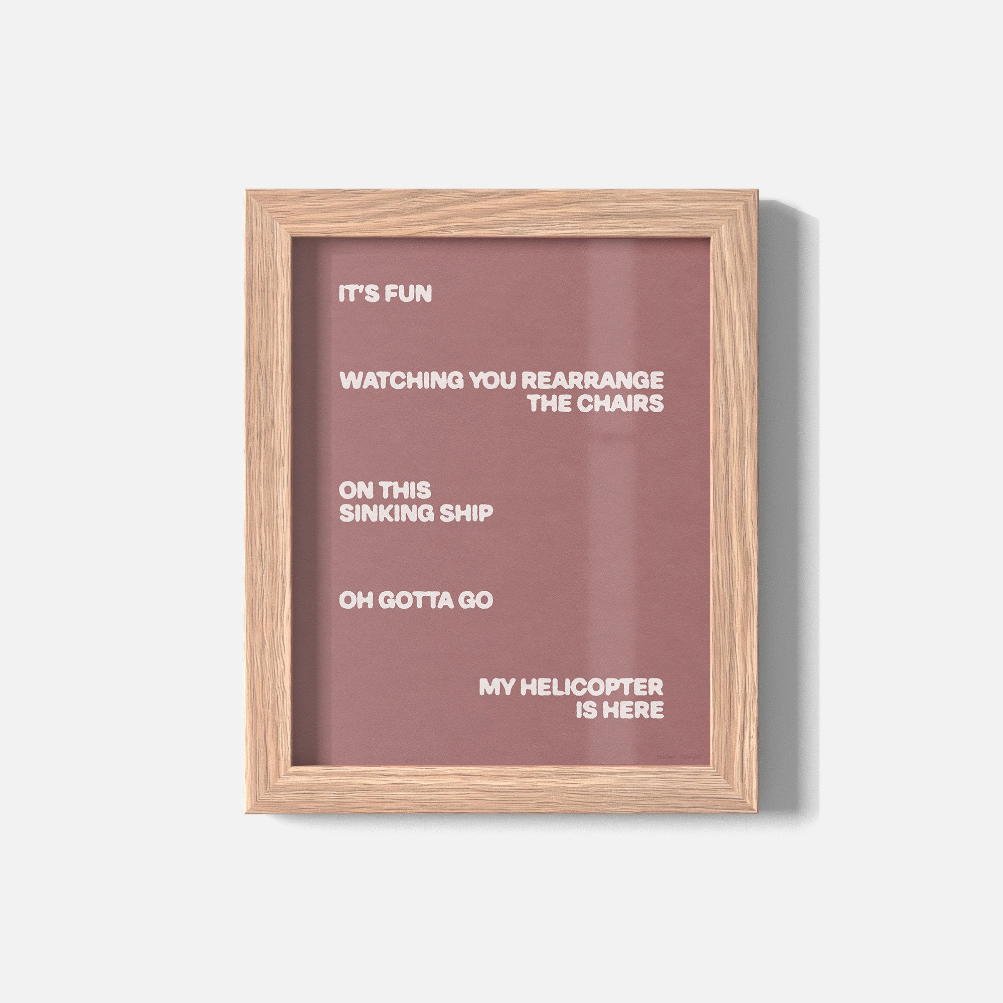 HELICOPTER PRINT