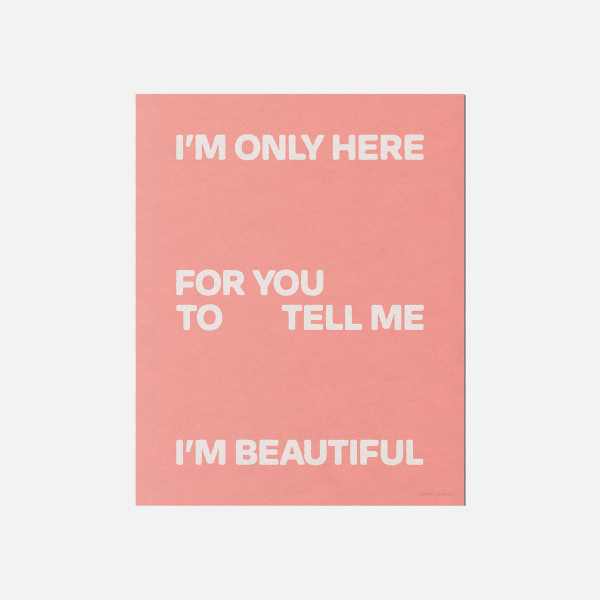 HERE PRINT