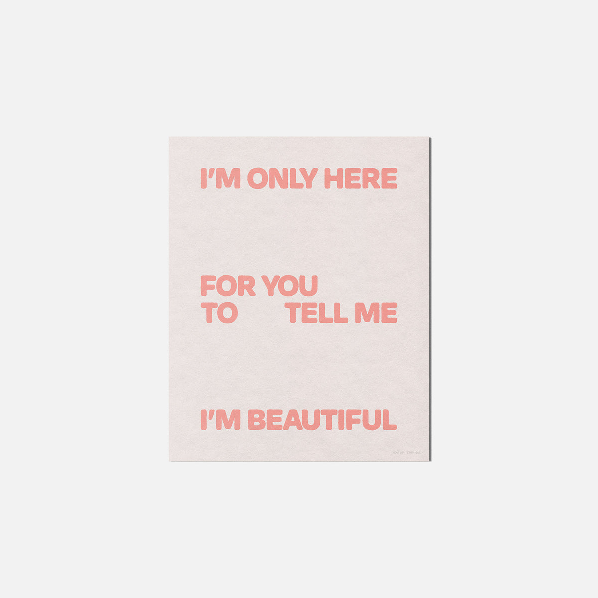 HERE PRINT