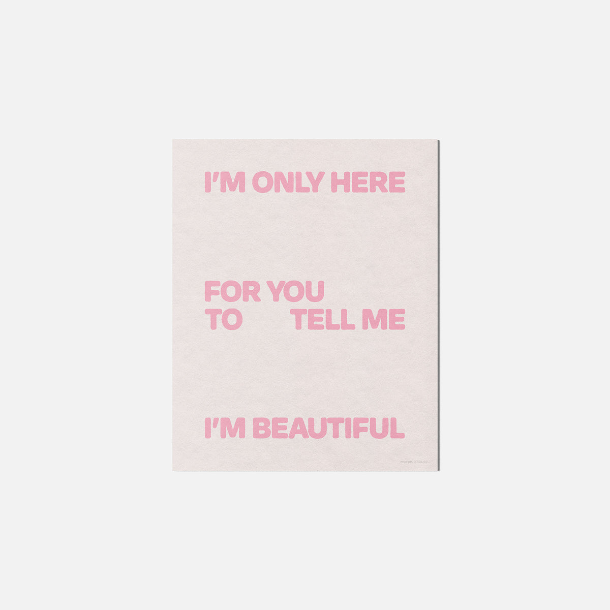 HERE PRINT