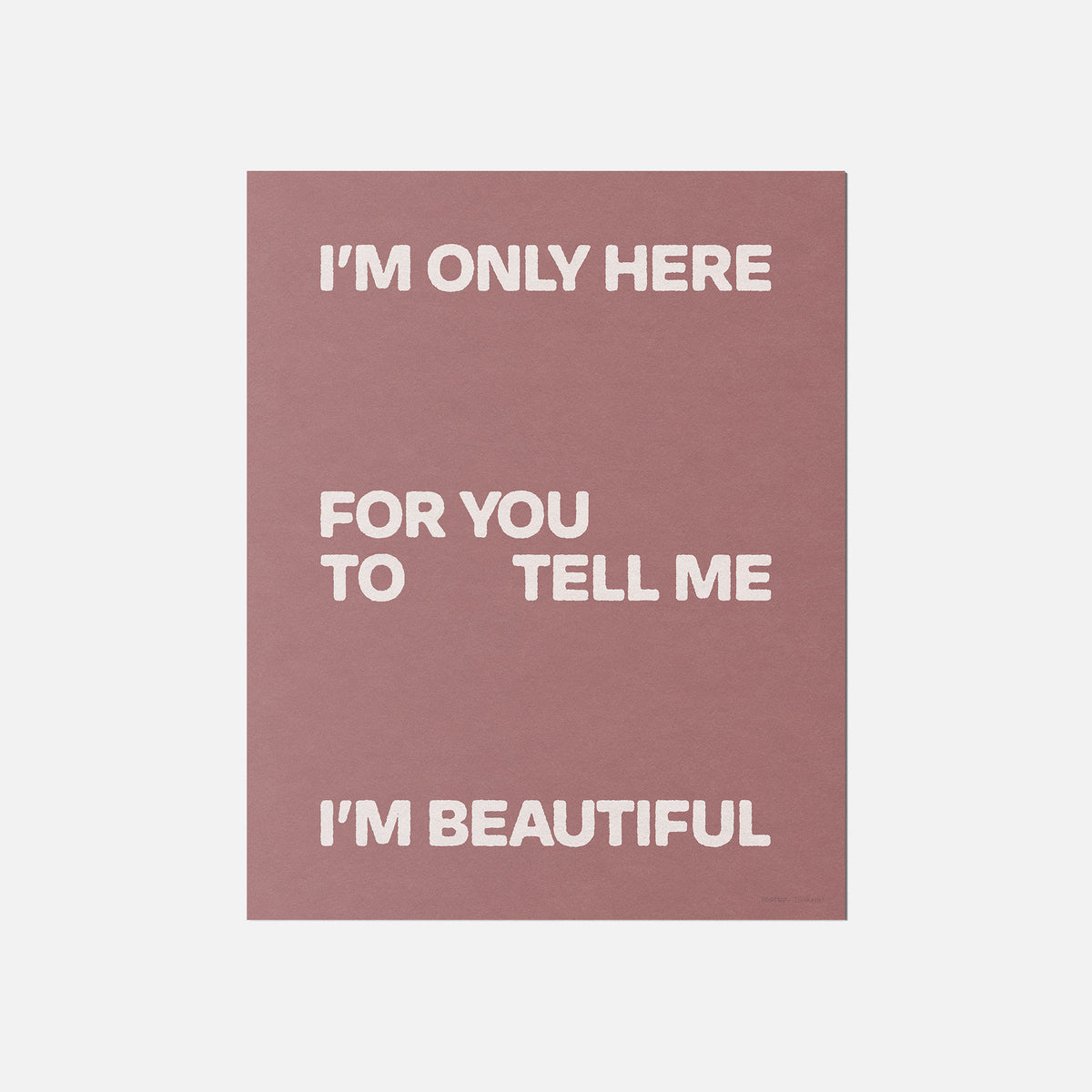 HERE PRINT