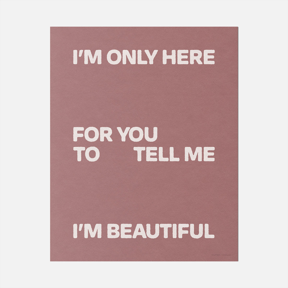 HERE PRINT