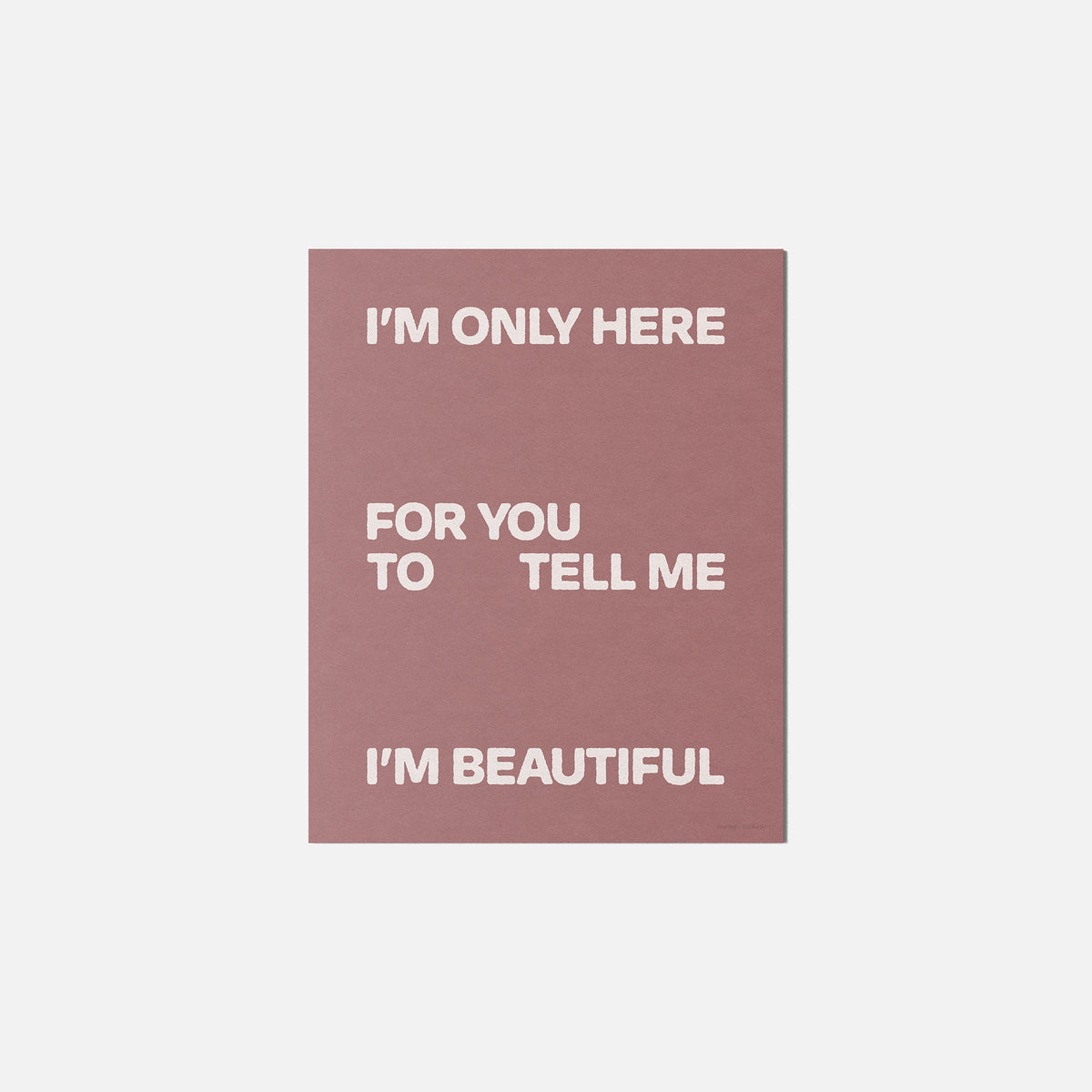 HERE PRINT