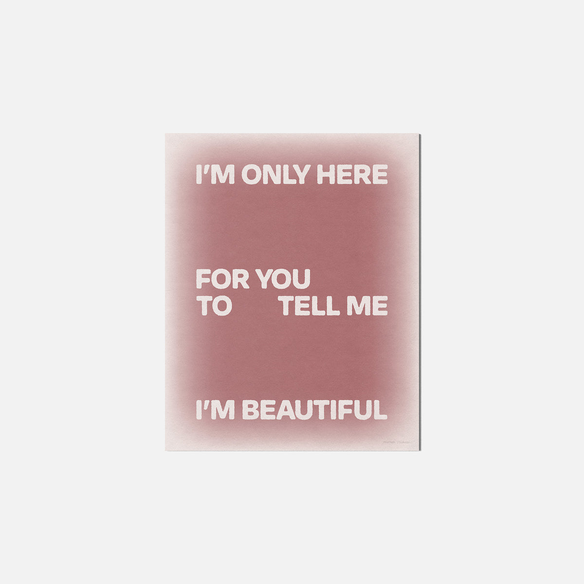 HERE PRINT
