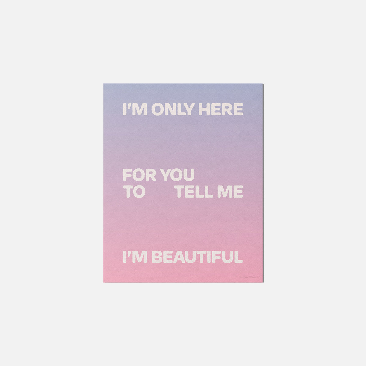 HERE PRINT