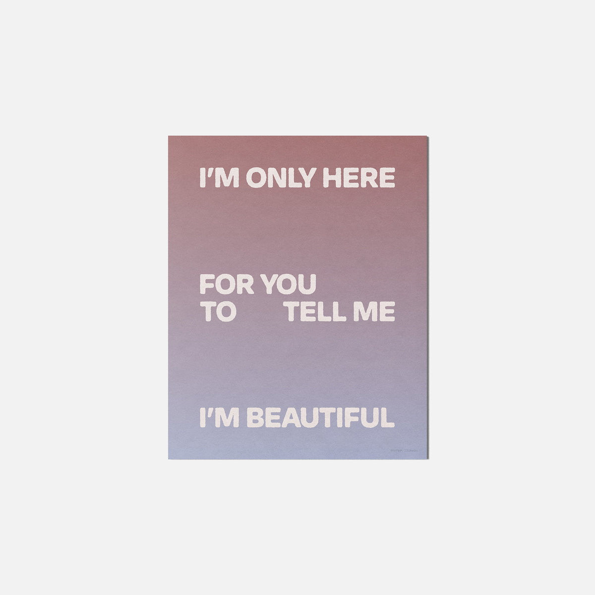 HERE PRINT