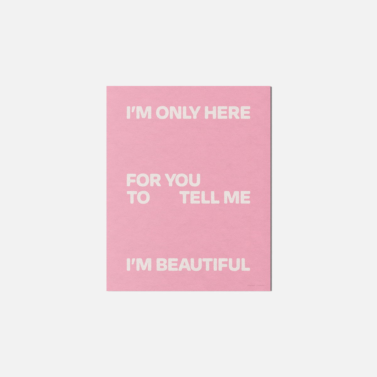 HERE PRINT