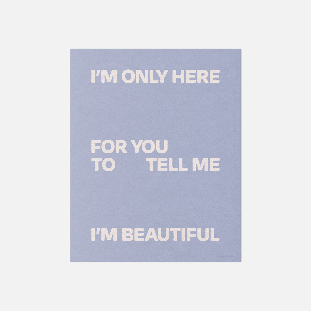 HERE PRINT